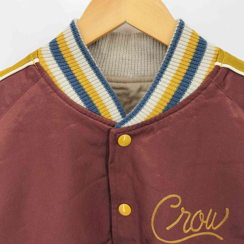 オールドクロウ OLD CROW RACING CLUB - REVERSIBLE JACKET リバーシブル スカジャン メンズ import:S